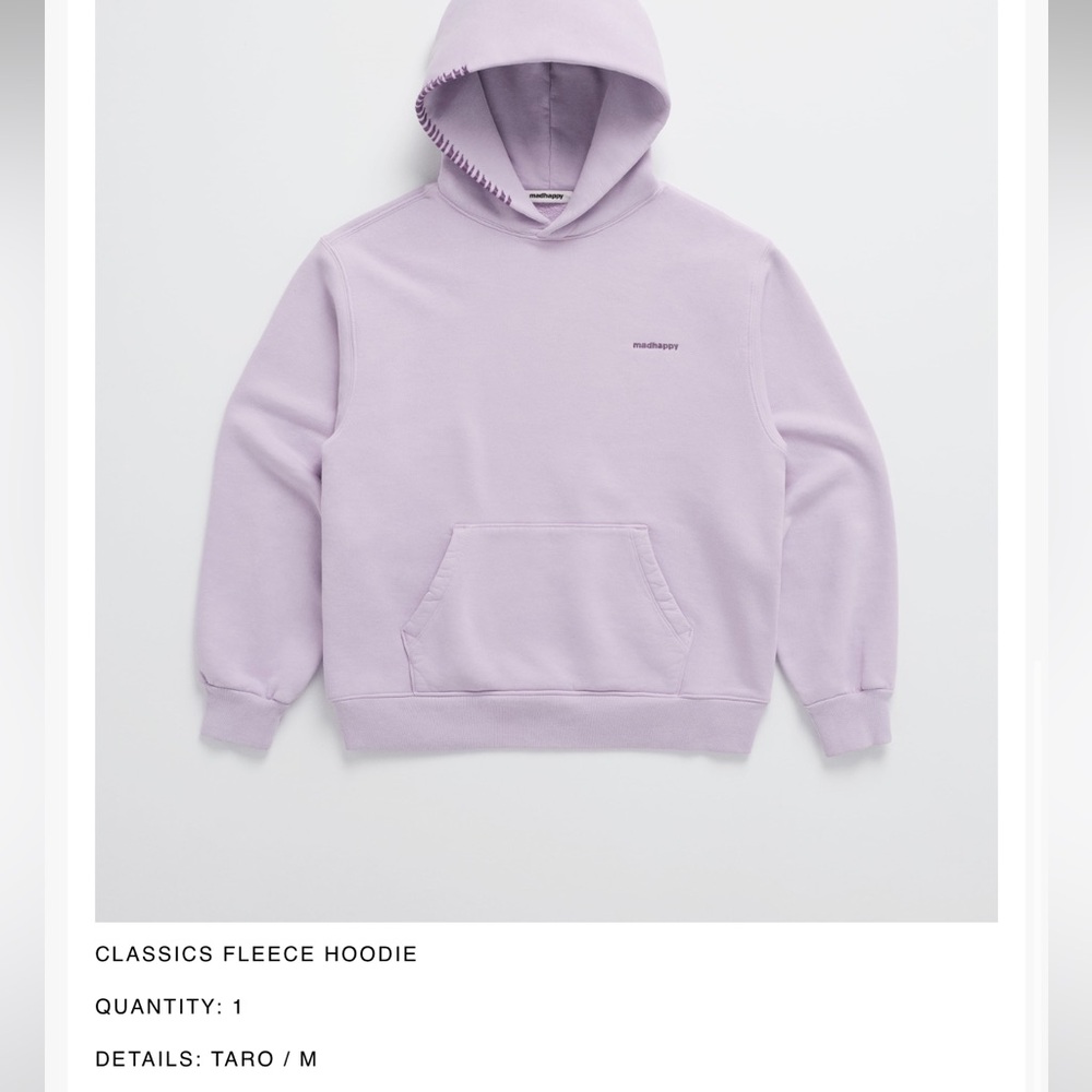 Madhappy Crewneck Sweatshirt - Taro Lavender